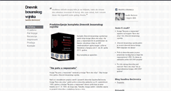 Desktop Screenshot of dnevnikbosanskogvojnika.com